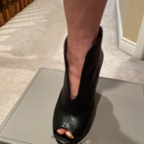 BCBG Black Leather Booties - Picture 12 of 12